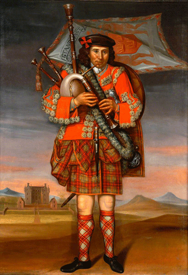 Laird of Grant's Piper, William Cumming richard waitt 1714