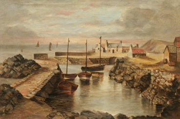 Whitehills Harbour 19thc